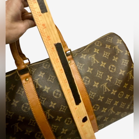 LOUIS VUITTON DUFFLE BAG W/LOCK&KEY - Picture 4 of 9